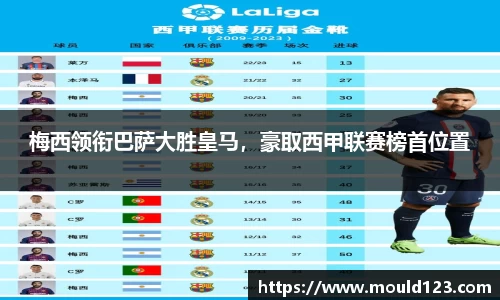 梅西领衔巴萨大胜皇马，豪取西甲联赛榜首位置